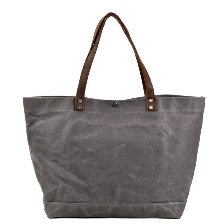 Geverfd Leren Tote Bag | BOVEC