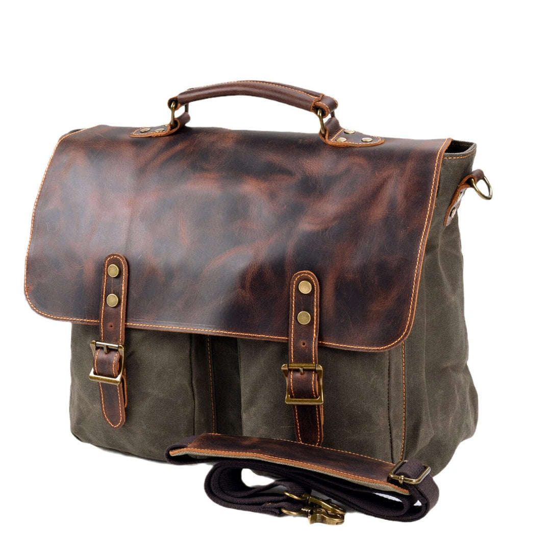 Vintage Canvas Schoudertas | ANSEN