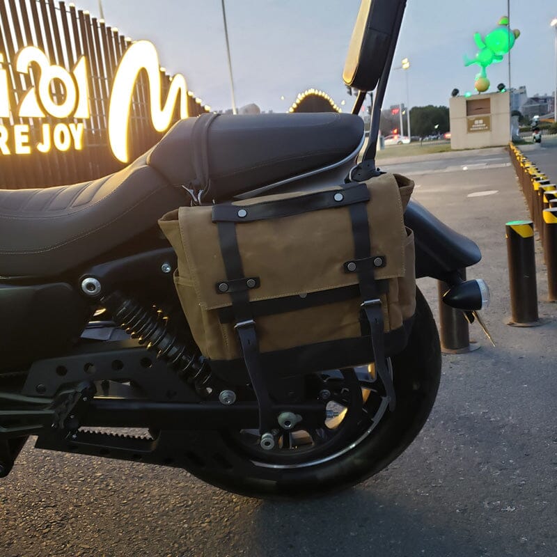 Canvas motorfiets tas | SEATTLE
