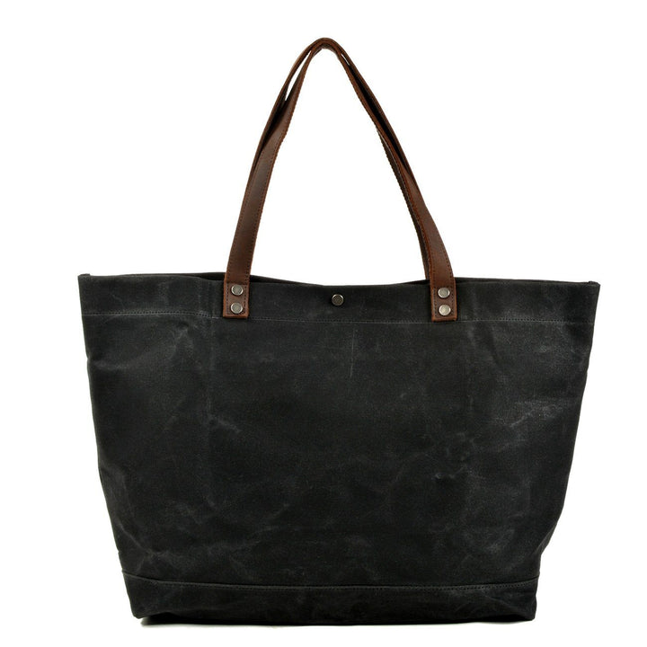 Geverfd Leren Tote Bag | BOVEC
