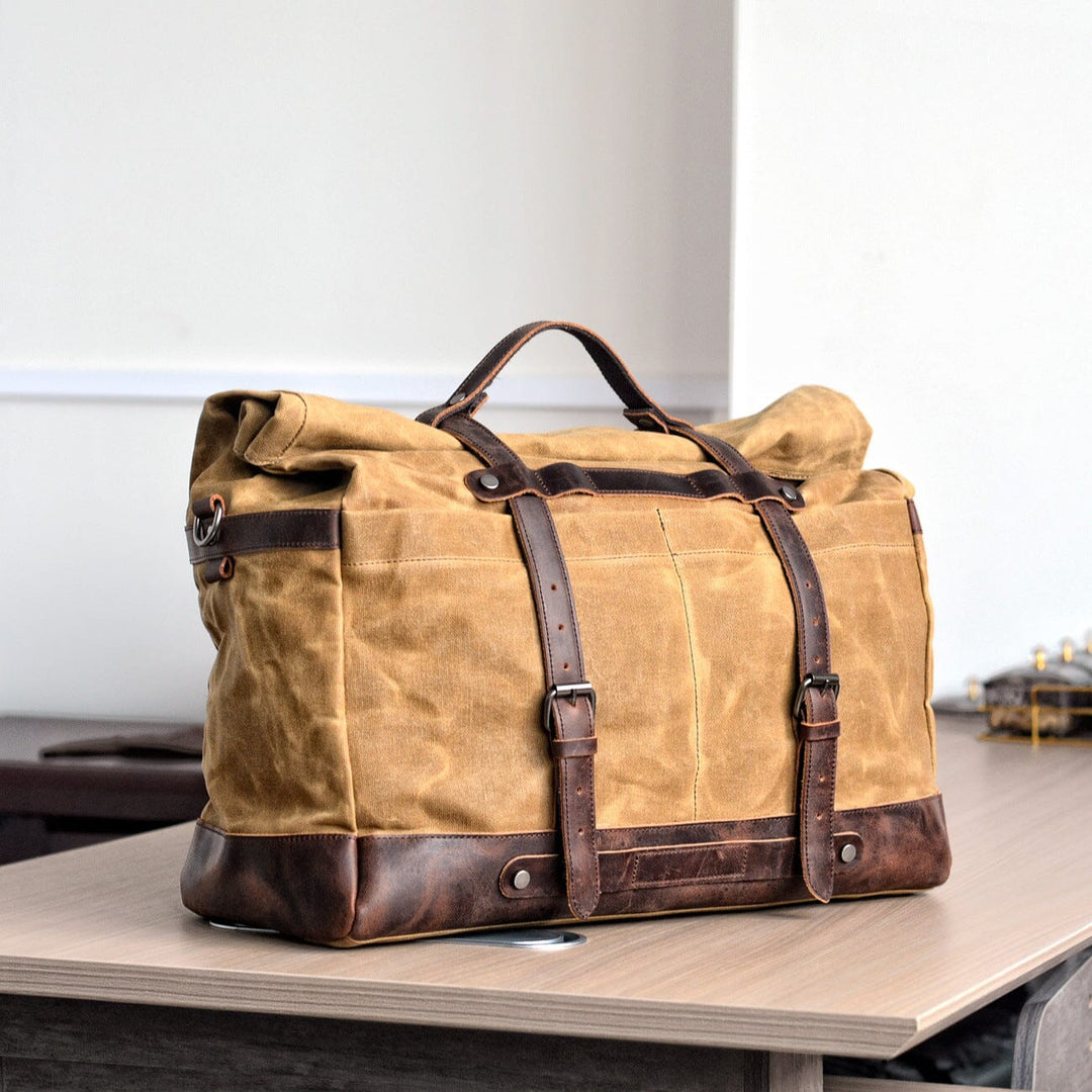 Waxed Canvas Weekendtas | HALTI