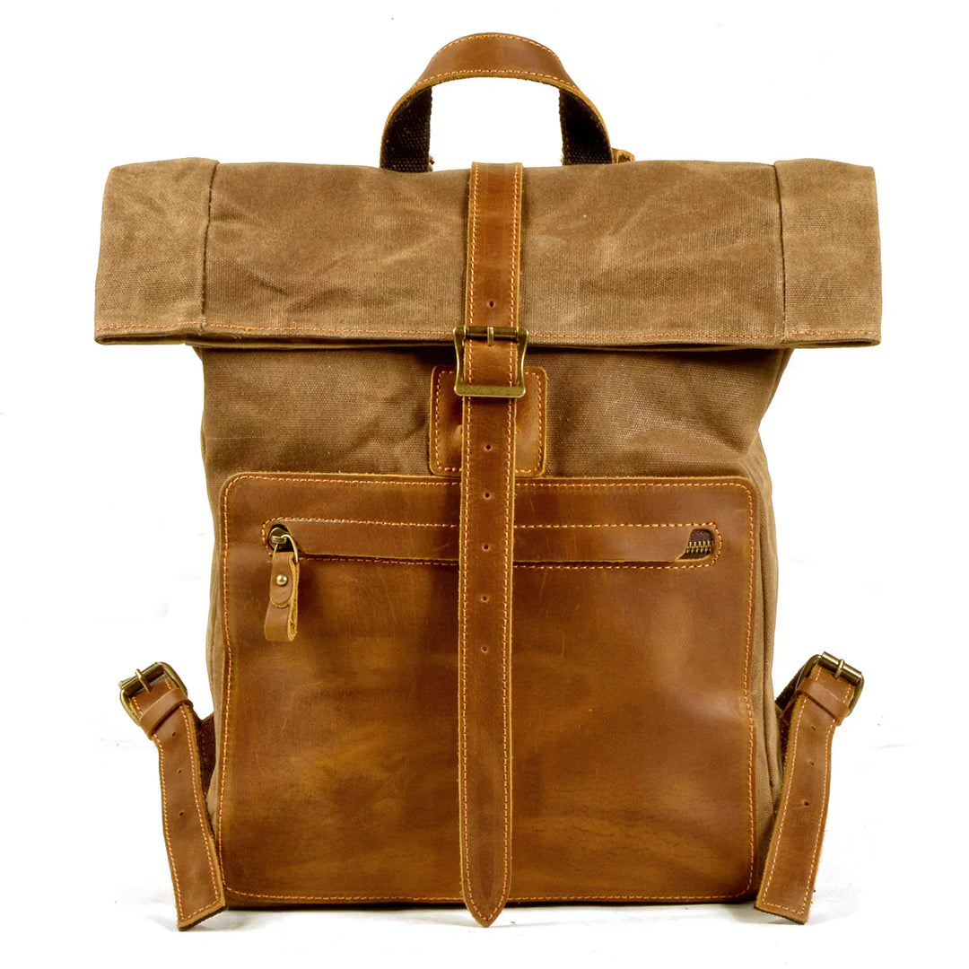Gewaxed Canvas Rugzak | LISSABON