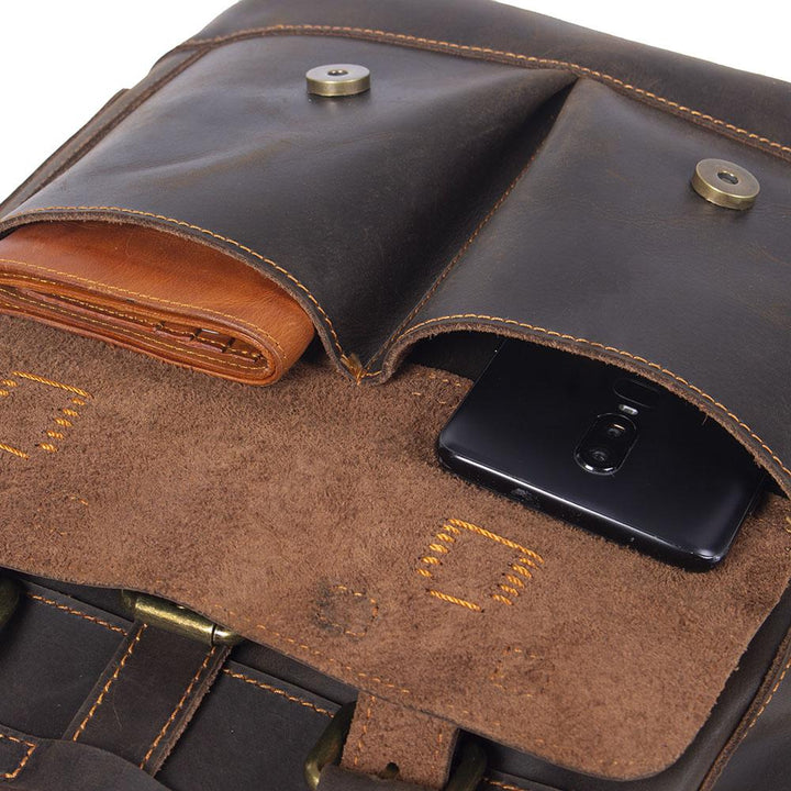 Leren Laptoptas | MOLDE