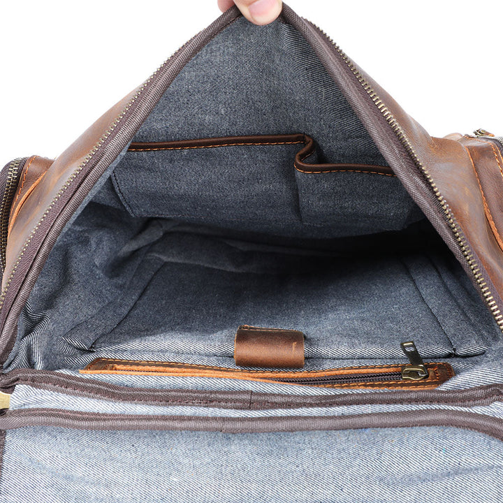 Leren Laptop Rugzak | KALMAR