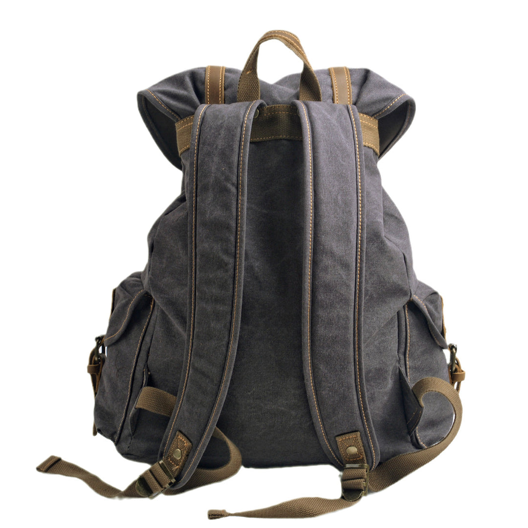 Militaire Canvas Rugzak | INTERLAKEN