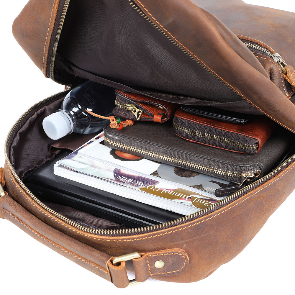 Dames Leren Rugzak | GENEVE