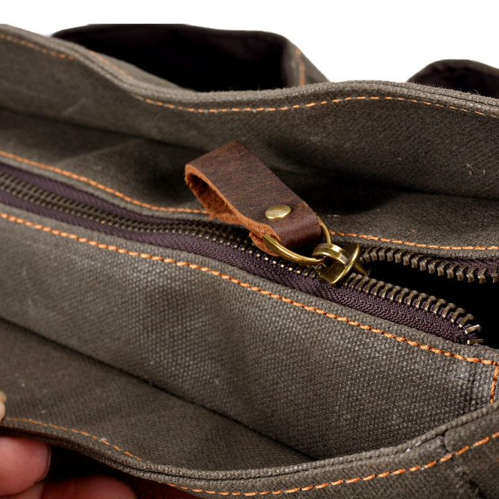 Vintage Canvas Schoudertas | ANSEN