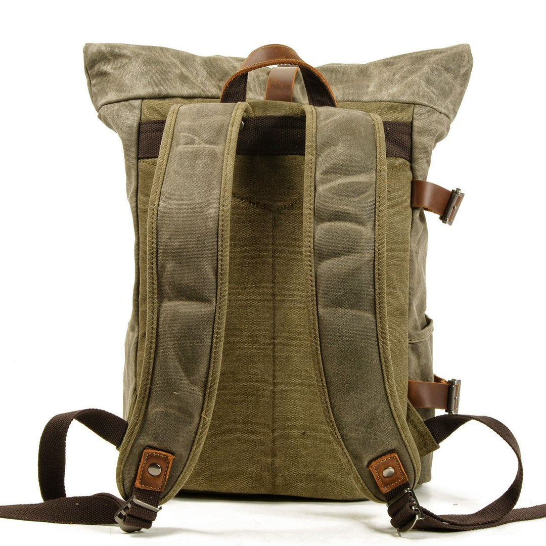 Canvas motorfiets rugzak | CORTINA