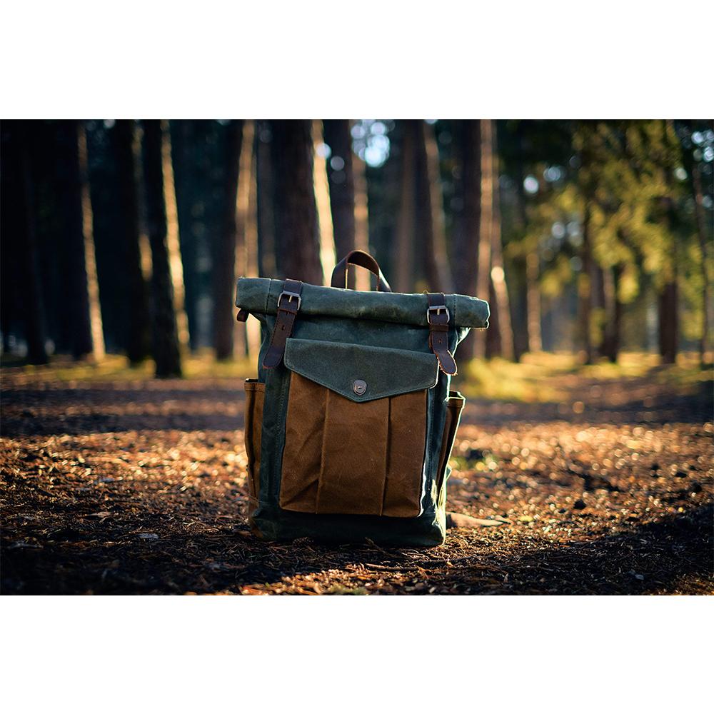 Vokset Canvas Roll Top Rugzak | MARSEILLE