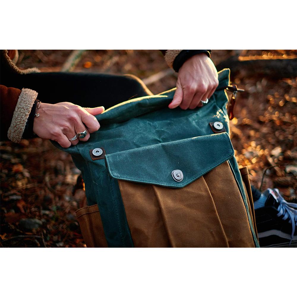 Vokset Canvas Roll Top Rugzak | MARSEILLE
