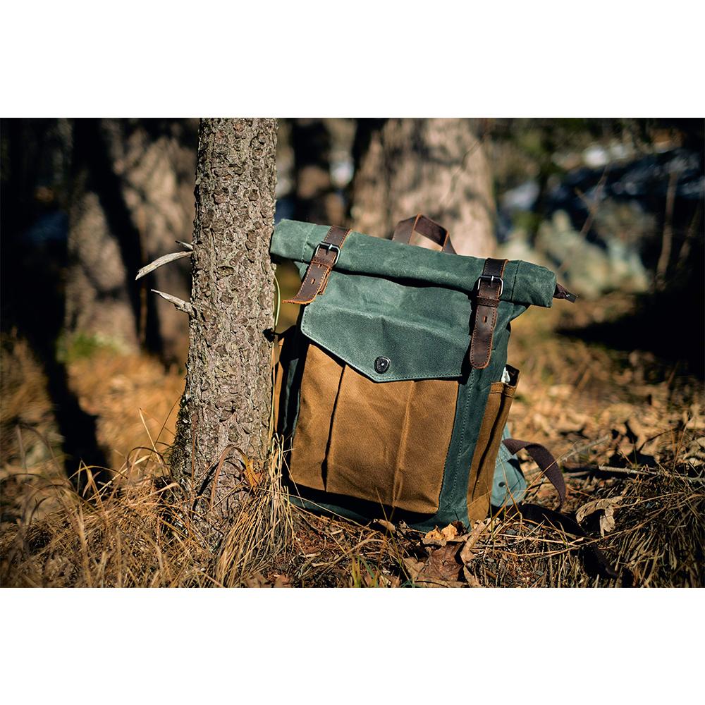 Vokset Canvas Roll Top Rugzak | MARSEILLE